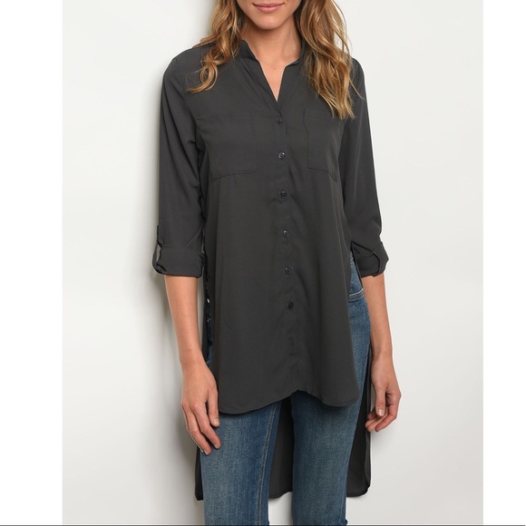 Tops - 🌹 FASHION FAVORITES LONG SLEEVE LONG TOP 🌹